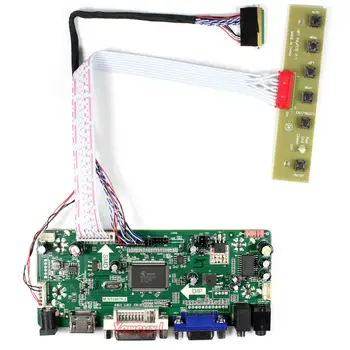 Yqwsyxl Kontroles padomes Monitoru Komplekts HSD100IFW1-A04 HDMI+DVI+VGA LCD LED ekrānu Kontrolieris Valdes Vadītāja