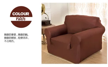 Fundas de dīvāns tīrtoņa Krāsu Saspringts All-inclusive Dīvāns Dvieļu Slipcover Stretch Audums Elastīgs Dīvāns Segtu Četru sēdekļa vāka Dekori dīvāns