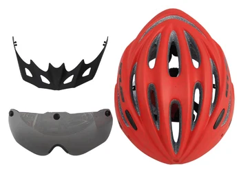 Gub k80 plus kalnu velosipēds, ķivere un ceļu velosipēds izmantot mtb ķiveri ar sejsegu un aizsargbrilles izmērs 58-62 cm cm