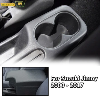 Auto Stils Black USB Centra Konsoles Kaste Suzuki Jimny 2000 - 2017 Jaunu Elkoņbalsti 2005 2006 2007