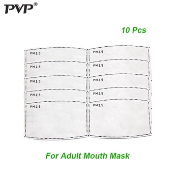 PVP 10pcs/Daudz PM2.5 filtrpapīrs Anti Dūmaka mutes Maska anti putekļu masku, filtrpapīrs Veselības Aprūpes anti dūmu maskas