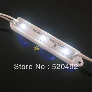 100gab DC 12V 3 gaismas Diodes 3528 SMD Cool Balta Ūdensdrošs LED Modulis Gaismas Lampa Bezmaksas Piegāde