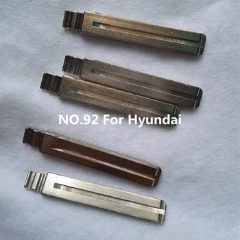 DAKATU 92# Oriģinālo Rezerves Flip Tālvadības Atslēgu Asmens Auto Atslēgu tukšu, Jaunu Hyundai IX35 Verna KIA Flip Tālvadības Atslēgu NAV.92