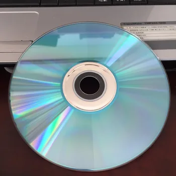Vairumtirdzniecības 10 diski Autentisks Pakāpe A++ 700MB 52x Printable CD-R Disks Zilā krāsā