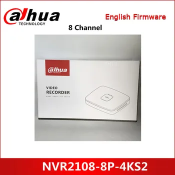 Dahua POE VRR NVR2108-8P-4KS2 8 Kanālu Smart 1U 8PoE Lite 4K H. 265 Tīkla Video Ierakstītājs