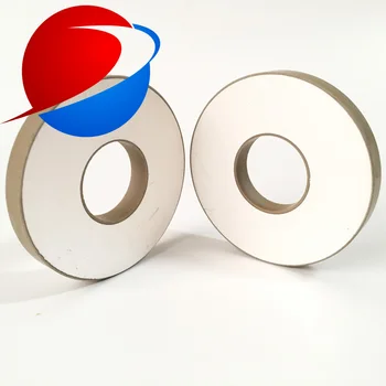 50*17*6.5 mm, Apaļš Forma Gredzena Pjezoelektrisko Keramiku materiāliem Pzt-8 Viegls, Ar Augstu Jutību