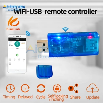 Aideepen Par Sinilink wi-fi USB Mobilā Tālruņa Tālvadības pults 3.5-20V 5.A 100W Mobilo Tālruni APP Smart Home XY-WFUSB Par Arduino