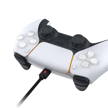 3M PS5 Uzlādes Kabelis, Tips C Pārvades elektrolīniju Gamepad Lādētājs Ar LED Lndicator Gaismu PS5 spēle kursorsviru Piederumi
