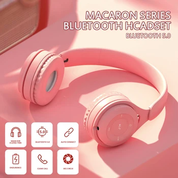 5 Krāsas Bezvadu Austiņas Bluetooth Austiņas Trokšņa Slāpēšanas Stereo Gaming Austiņas Ar Mikrofonu, Lai DATORU, Mobilo Telefonu, Mp3
