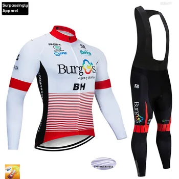 Balts Burg BH Komanda Ropa Ciclismo Velo Apģērbs, Komplekts 16.D Gel Pad Riteņbraukšana Jersey Bicicleta Velosipēds Maillot Sacīkšu Velosipēds Sporta
