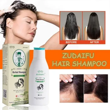 120ml Zudaifu Matu Šampūns Izaugsmi Augu Serumu Repair Šampūns ar Žeņšeņa Keratīna Matu Ārstēšana Matu Kopšana Šampūni