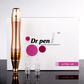 Dr. Pildspalvu ULTIMA M5C Derma Pildspalvu Pastāvīgu Aplauzums Elektriskā Uzacu Tetovēšanas Pildspalvu Komplekts Body Art Uzacu Eyeline Lūpu Kontūrzīmulis Mikro Adatu
