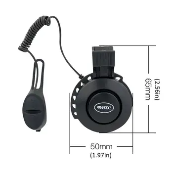 5VBike Elektriskā Bell USB Uzlādes Velosipēdu Elektronisko Ragu Ūdensizturīgs Āra Velo Piederumi ABS Velosipēdu Zvaniņu Izjādes Iekārtas