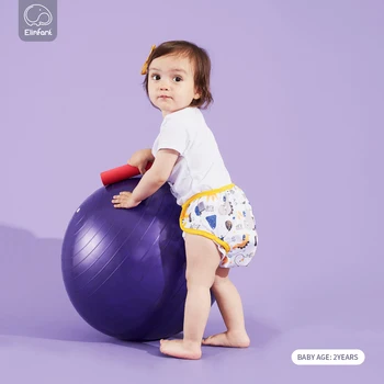 Elinfant 1gb Autiņbiksīšu Vāka Lielajam Audums Mazgājams Audums Jaunu Izsmalcinātu Drukāšanas Modelis Fit Autiņbiksītēs 10 - 20 kg Baby