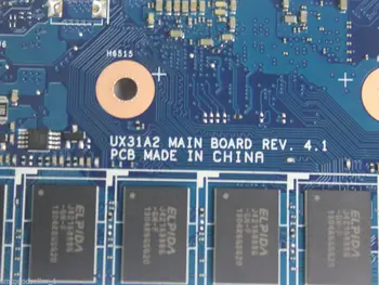 UX31A Mātesplati i5 procesoru, 8GB Par Asus UX31A UX31A2 klēpjdators Mātesplatē UX31A Mainboard UX31A Mātesplati testa ok