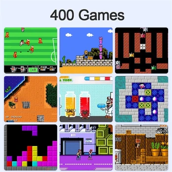 Karstā Retro MK 400 1 Video Spēļu Konsole Spēles GameBoy Pocketgo Consola Retro Spēles Mini Rokas Spēlētājiem 8 Bitu Classic Gamepad