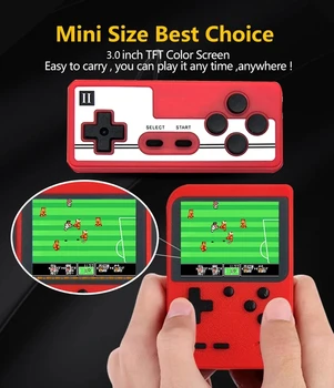 Karstā Retro MK 400 1 Video Spēļu Konsole Spēles GameBoy Pocketgo Consola Retro Spēles Mini Rokas Spēlētājiem 8 Bitu Classic Gamepad