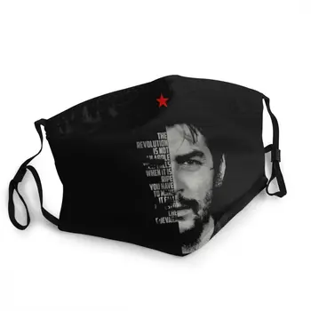 Kubas Varonis Che Guevara Maska Vīriešiem Anti Dūmaka Revolūcijas Kubā Sociālismu Brīvības Maska Aizsardzībai Respiratoru Mazgāt Muti Purns
