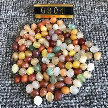 100gab dabas Alxa Gobi agate akmens agate krellītēm akmeņi rotaslietu izgatavošana apģērbu dekorēšana minerālu un akmens pērles