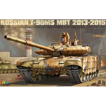 Tiger Modelis 4610 1/35 krievu T-90MS Galvenais Kaujas Tanks 2013. -.gadam, Mēroga Modeļa Komplekts