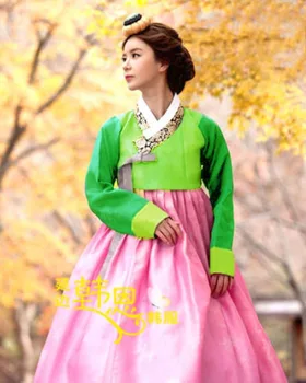 Vintage apģērba korejas hanbok sieviešu āzijas modes sieviešu streetwear Pilna korejas modes apģērbi