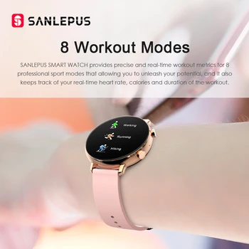 SANLEPUS EKG PPG Smart Skatīties Ar Bluetooth Aicina Smartwatch Vīrieši Sievietes Ūdensizturīgs Sirdsdarbības Ātrums, asinsspiediens, Asins Skābekļa Monitors