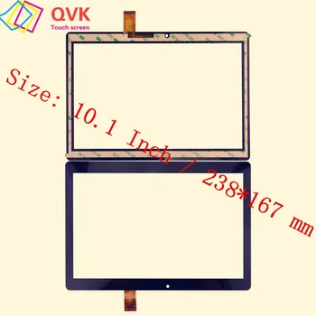 Black 10.1 Collas DIGMA Plaknes 1526 4G PS1138ML PS1202PL tablet pc capacitive touch screen stikla digitizer panelis 238*167 mm