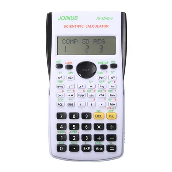 Funkciju Kalkulators Uniwise Rokas Multi-funkciju, Digitālo Displeju, 2-Line Zinātniskais Kalkulators, Piegāde Bez Akumulatora TXTB1