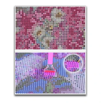 Pilnu Kvadrātveida/Apaļā Dimanta urbšanas krāsošana 5D DIY Dimanta izšuvumi krustdūrienā saulrieta gulbju ezers Dimanta mozaīkas Rhinestone A621