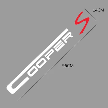 Mini Cooper R56 R57 R58 R50, R52, R53 R59 R60, R61 F60 F55 F56 F54 Auto Vinila Uzlīmes Priekšējā Vējstikla Decal Auto Piederumi