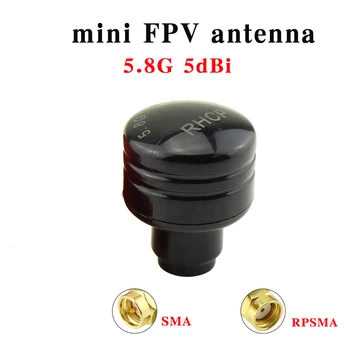 5.8 G FPV MINI Antenu Comaptible Konfekte RHCP SMA RP-SMA 2.5 dBi 500MHZ Mini Antenu FPV Sacīkšu Dūkoņa Melns