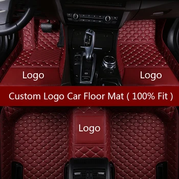 Flash mat Logo automašīnas grīdas paklāji visi smart modeļi fortwo forfour forjeremy auto-dizains Custom auto kāju, paklāji, paklāju segumu