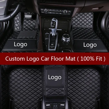 Flash mat Logo automašīnas grīdas paklāji visi smart modeļi fortwo forfour forjeremy auto-dizains Custom auto kāju, paklāji, paklāju segumu