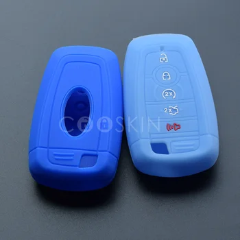 5 pogas silikona auto atslēgu fob vāciņu gadījuma apvalka ford Lincoln MKC MKX MKZ navigator keyless aizsargā ādu kapuci 10pcs