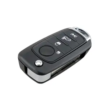 BHKEY 3/4 Pogas Tālvadības Atslēgu Piekariņu Fiat 500 X Egea Tipo 2016-2018 Flip Smart Auto Atslēgu 433mhz 4A Mikroshēmu Fiat Atslēgas, Oriģinālā Atslēga
