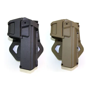 Taktisku Ieroci Makstī, Lai Glock 18 Airsoft Gun Lietā Kustamo Pistole Makstī ar Lukturīti Lāzera Uzstādīts Medību Piederumi