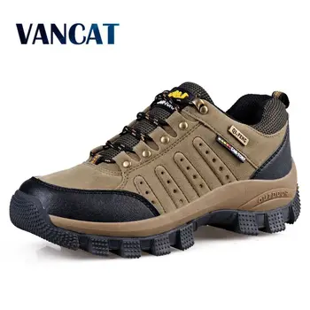 Vancat 2019 Jaunu Zīmolu pavasara Modes Ārā, čības Ūdensizturīgs Vīriešu kurpes Vīriešu Kaujas Tuksneša Ikdienas Apavi Plus Izmēri 36-47