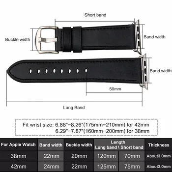 MAIKES Ādas Pulksteņu Siksniņas Watchband Nomaiņa Apple Skatīties Joslas 44mm 40mm Sērija 4 3 2 1 Visi Modeļi iWatch Band 42mm 38mm