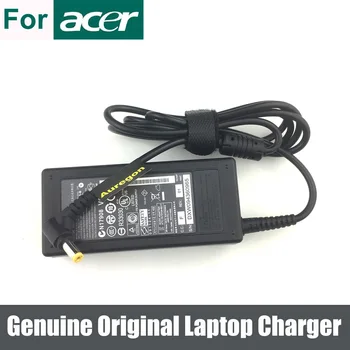 Patiesi Oriģinālu 65W AC Adapteris Lādētājs Barošanas Acer Aspire 7745 7740 7735 7330 7100 7104