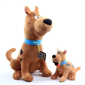 18-36 cm Filmu Scooby-Doo Plīša Rotaļlieta Sunim Mīkstu Pildījumu Lelle Karikatūra Peluche Jauki Kawaii Rotaļlietas Bērniem Scooby Ziemassvētku Dāvanu