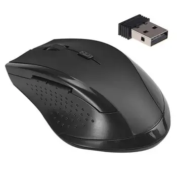 Portatīvo USB Bezvadu Mouse 1000dpi Profesionālā Spēļu Pele Optiskā 2.4 GHz 6 Pogas Peles Spēlētājs, Lai Portatīvo Datoru, Notebook