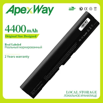 Apexway 6 Šūnu Jaunu AL12B32 Klēpjdatoru Akumulatoru Acer Aspire One 756 725 V5-171 B113 B113M AL12X32 AL12A31 AL12B31 AL12B32