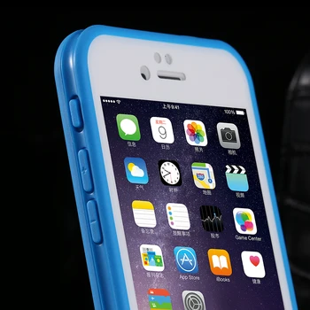 FLOVEME Waterproof Case For iPhone 5, 5S SE 6S 6 7 8 Plus Zemūdens Tālruni Gadījumā, iPhone 6 7 6s Plus Pilns Pārklājums Niršanas Vāciņu