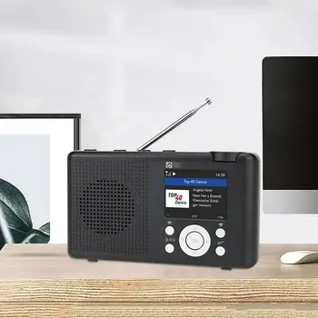 Okeāna Digitālo WR-23.d pantu Portatīvo WiFi Interneta Radio, Bluetooth Skaļruni, Multifunkcionāla FM Digitālais Radio DAN/DAB+ ar Akumulatoru