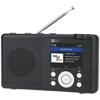 Okeāna Digitālo WR-23.d pantu Portatīvo WiFi Interneta Radio, Bluetooth Skaļruni, Multifunkcionāla FM Digitālais Radio DAN/DAB+ ar Akumulatoru