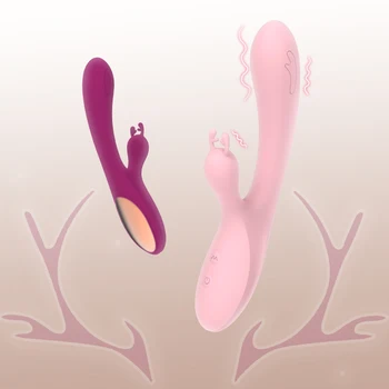 G spot Vibrators Gudrs Briežu Dizains Dual Mehānisko Klitora Dzelksnis Stimulators Dubultā Iespiešanās Seksu, Darbarīki, Sievietēm, pāriem, Pieaugušo Rotaļlietas
