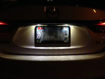 17pcs Canbus LED auto numura zīme lampas +interjera dome kartes bagāžnieka gaismas spuldžu komplekts mazda priekš mazda 6 2003-2019&MS 2006 - 2007