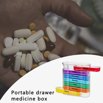 28 Nodalījumi, Pill Organizer Plastmasas Medikamentu Uzglabāšanas Tvertni Kuteris Narkotiku Lietās Mājas Ceļojuma Pill Box