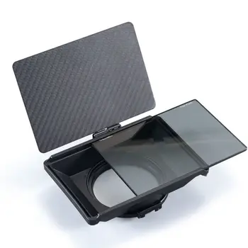 TILTA MB-T15 4*5.65 Mini Matte Box DSLR Mirrorless kameru w/ objektīva gredzens 55mm 58mm 77mm 67 mm 52mm par BMPCC 6K A7 GH5 būris