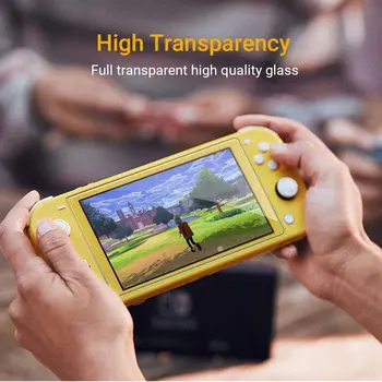 EasyAcc Ekrāna Aizsargs, Nintendo Slēdzis Lite 2019 Stikla Filmu Rūdīts Stikls Clear Anti-Scratch Ekrāna Aizsargs, 9H Cietība